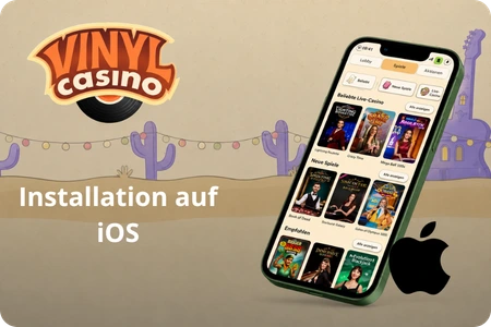 Vinyl Casino iOS Verknüpfung und Web-App-Einrichtung auf dem iPhone