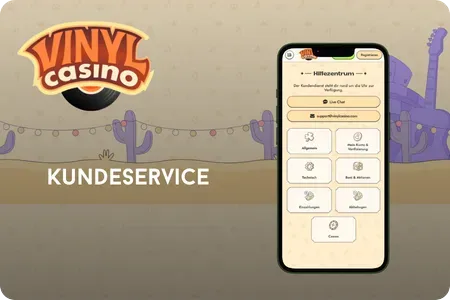 Kundeservice Vinyl Casino